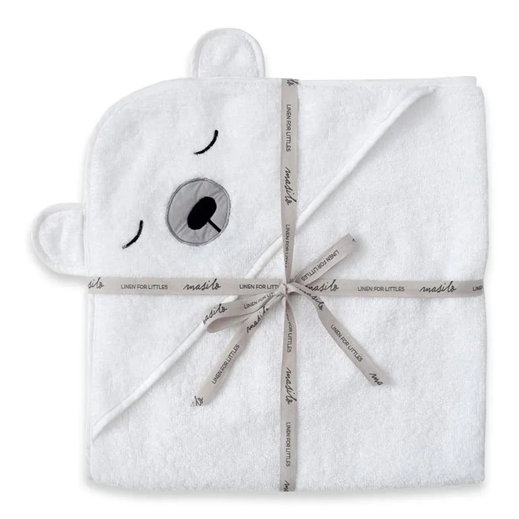 Hooded Towel – Polar Bear - Image 2
