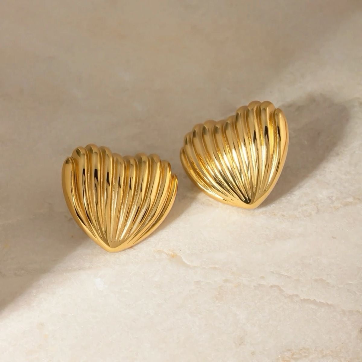 Heart Lined Earrings