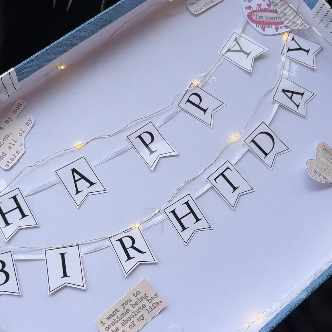 Banner & Fairy Light Packaging