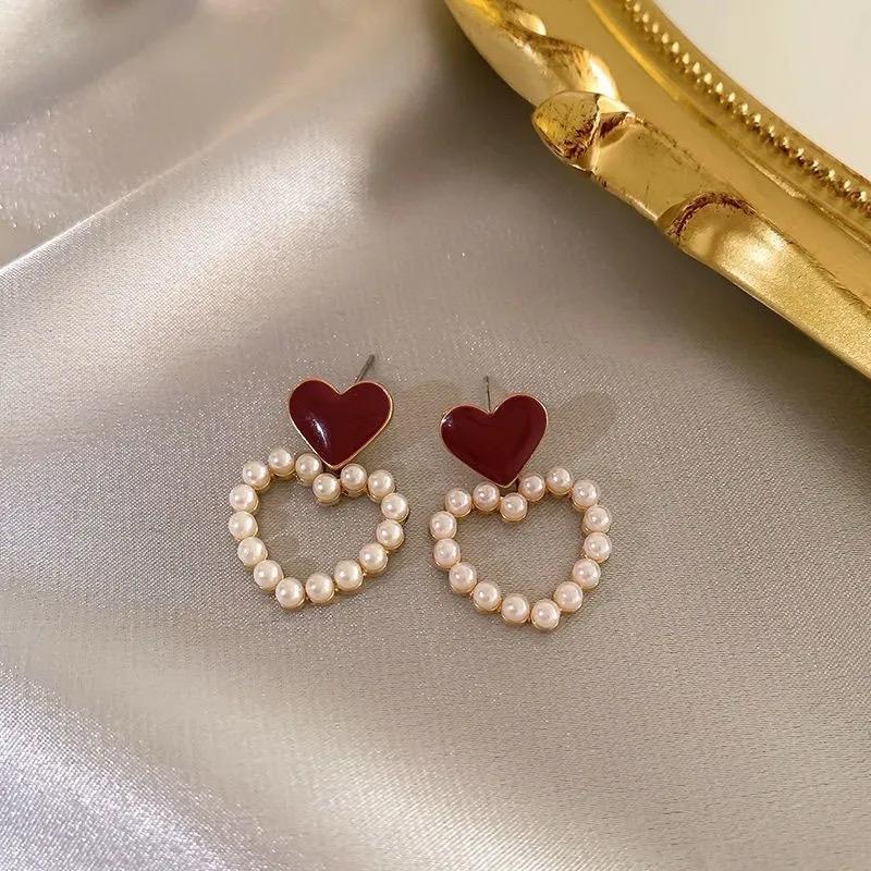 Love Pearl Earrings - Image 2
