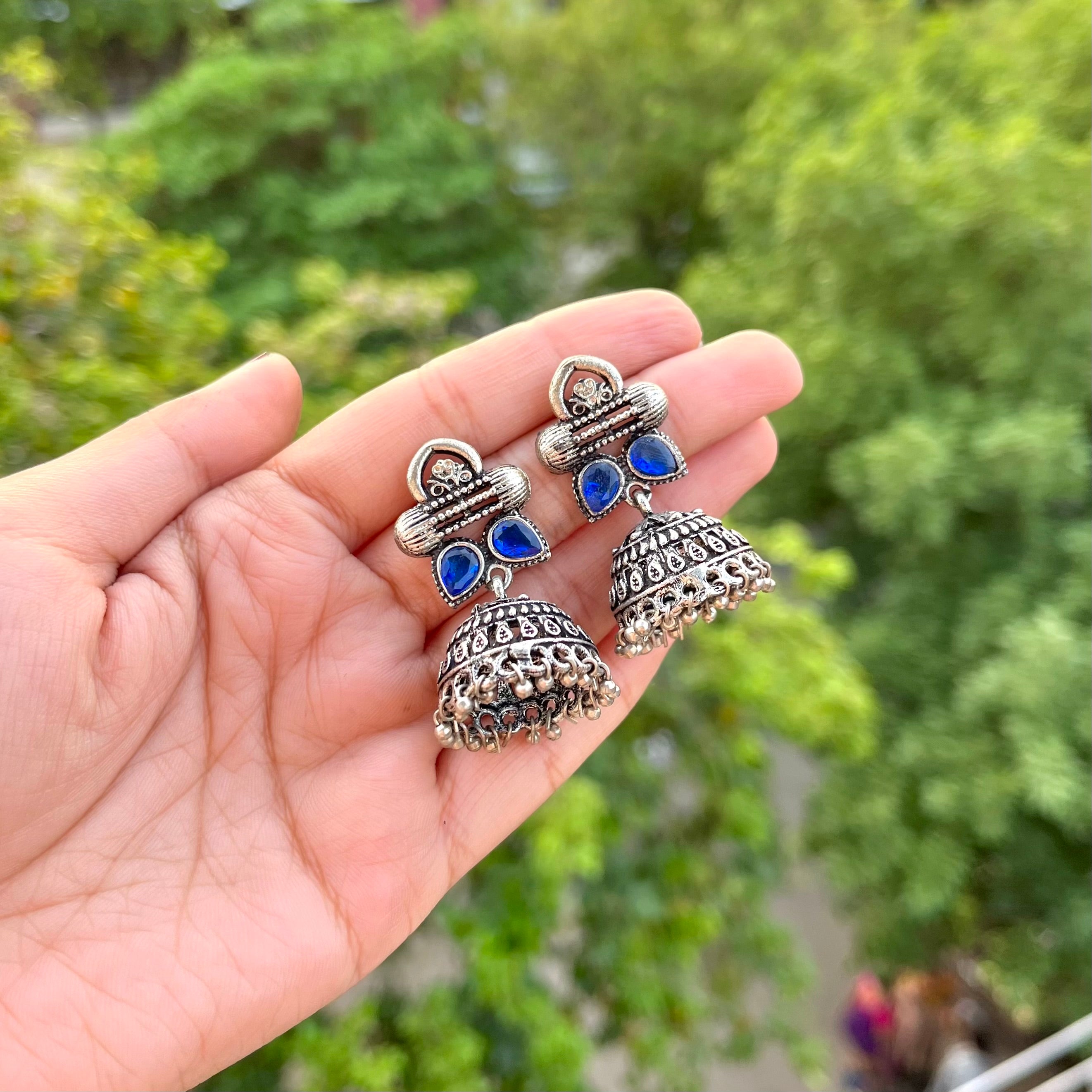 Tanisha Ethnic Earrings - Image 4