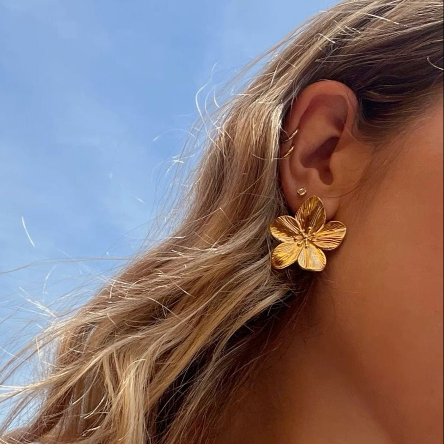 Floria - Flower Earring - Image 2