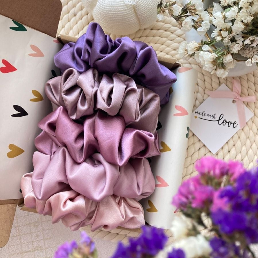Mauves Scrunchie Combo
