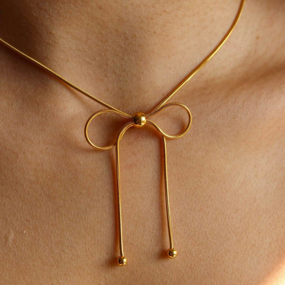 Long Bow Pendant