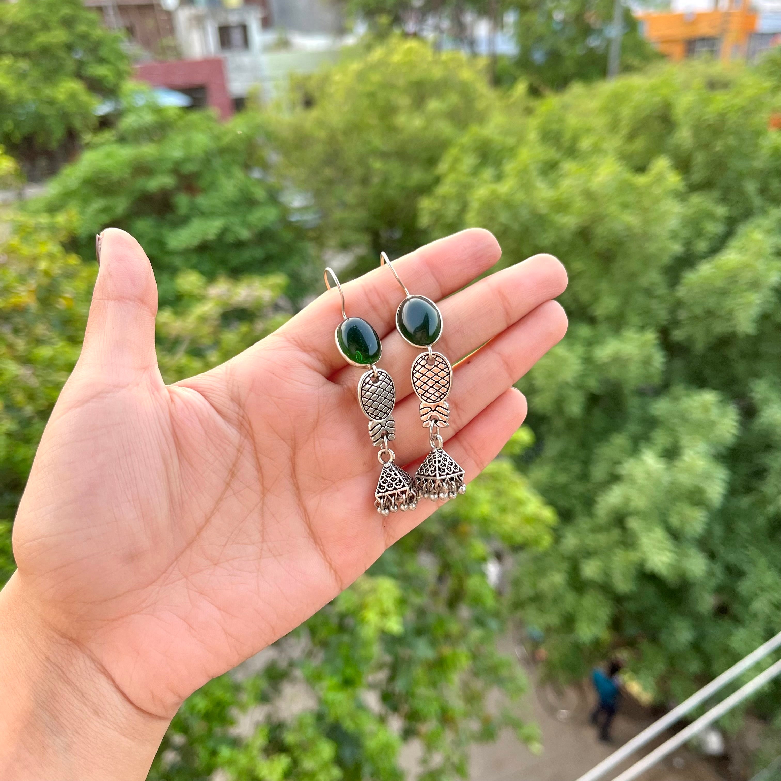 Rashi Ethnic Earrings - Image 2