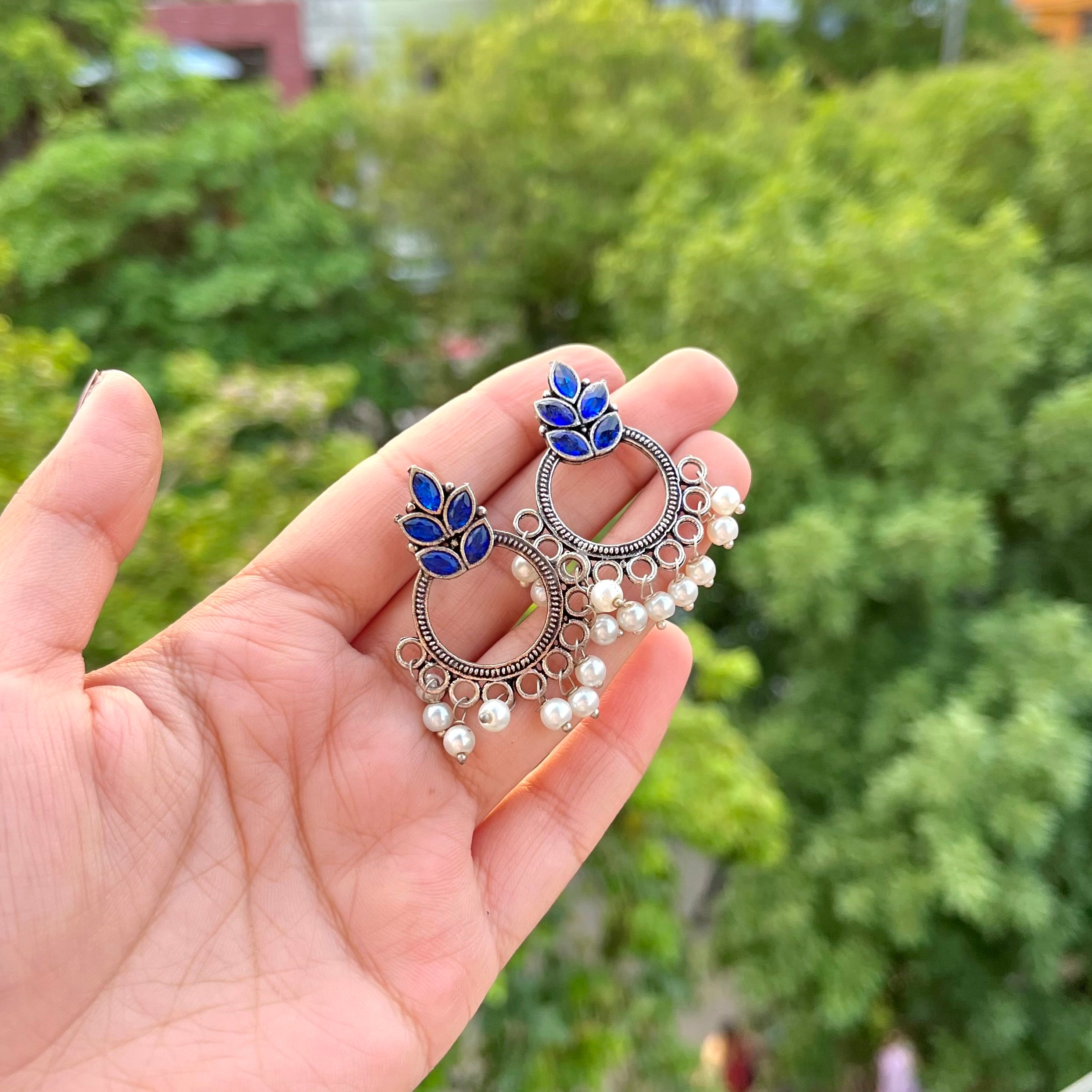 Ashi Ethnic Earrings - Image 3