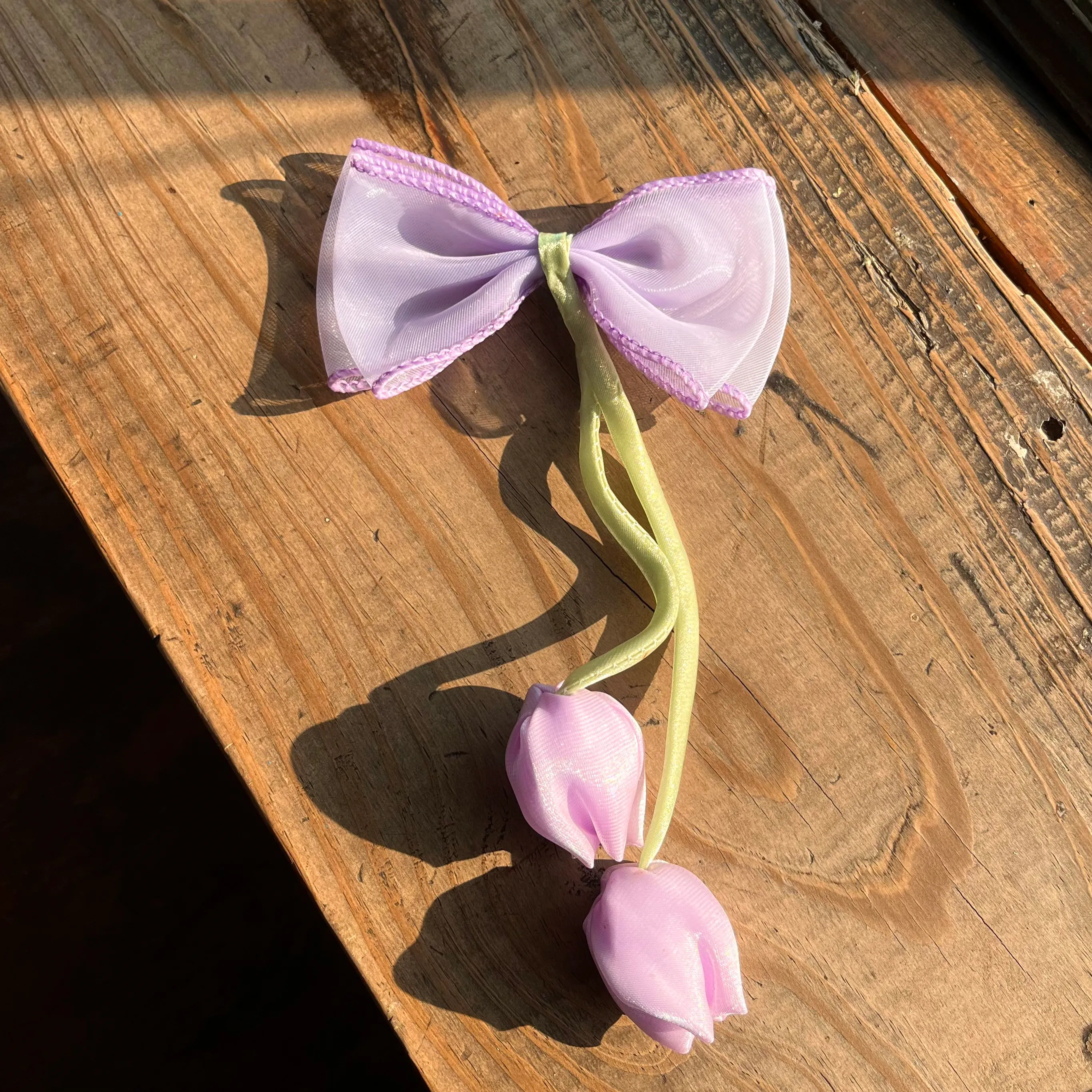 Organza Tulip Bow - Image 3
