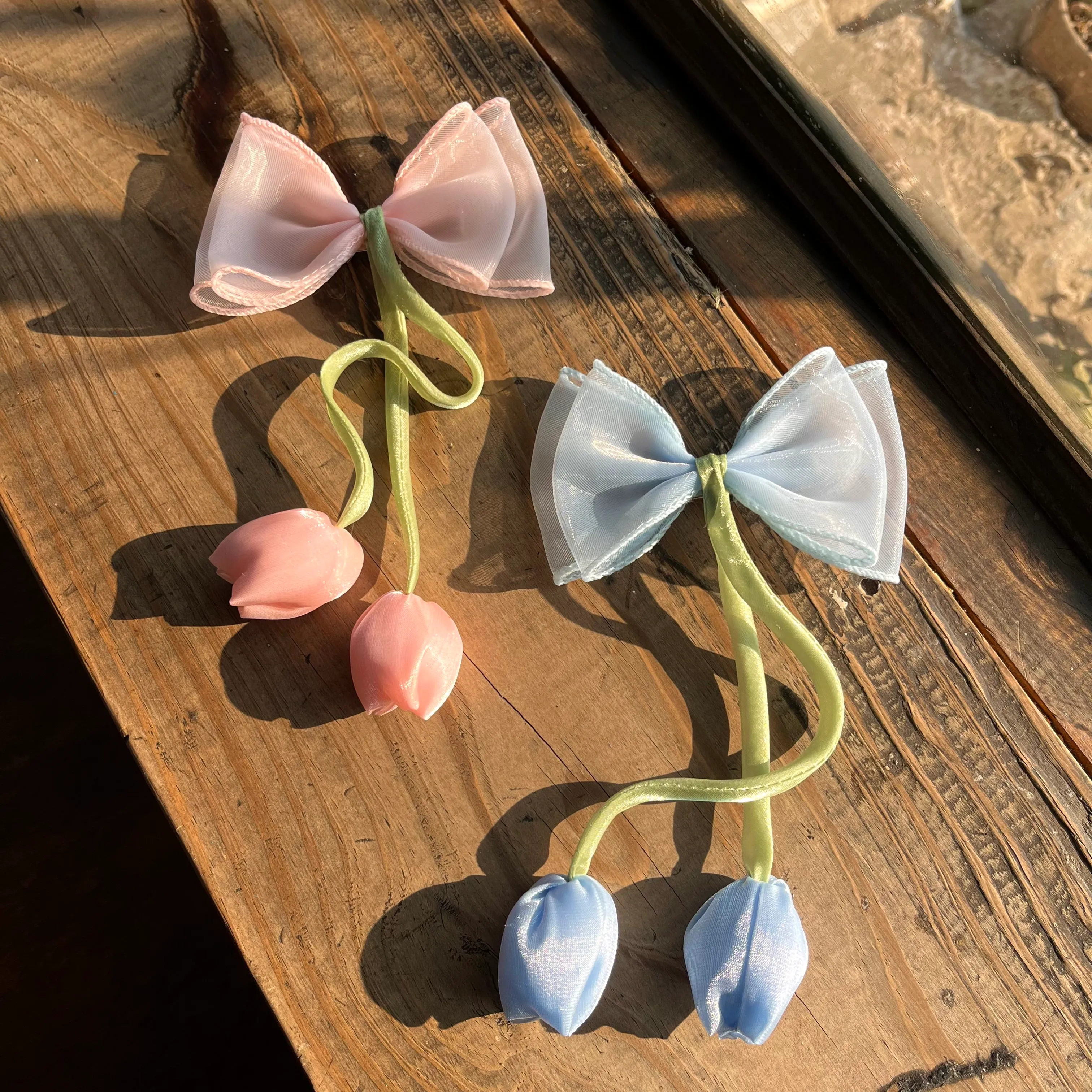 Organza Tulip Bow - Image 2