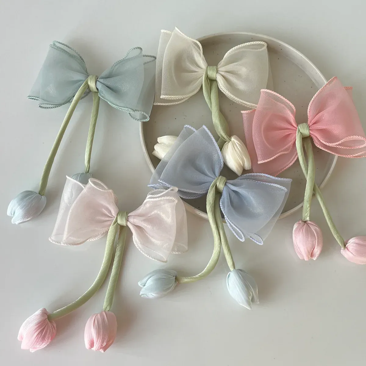 Organza Tulip Bow