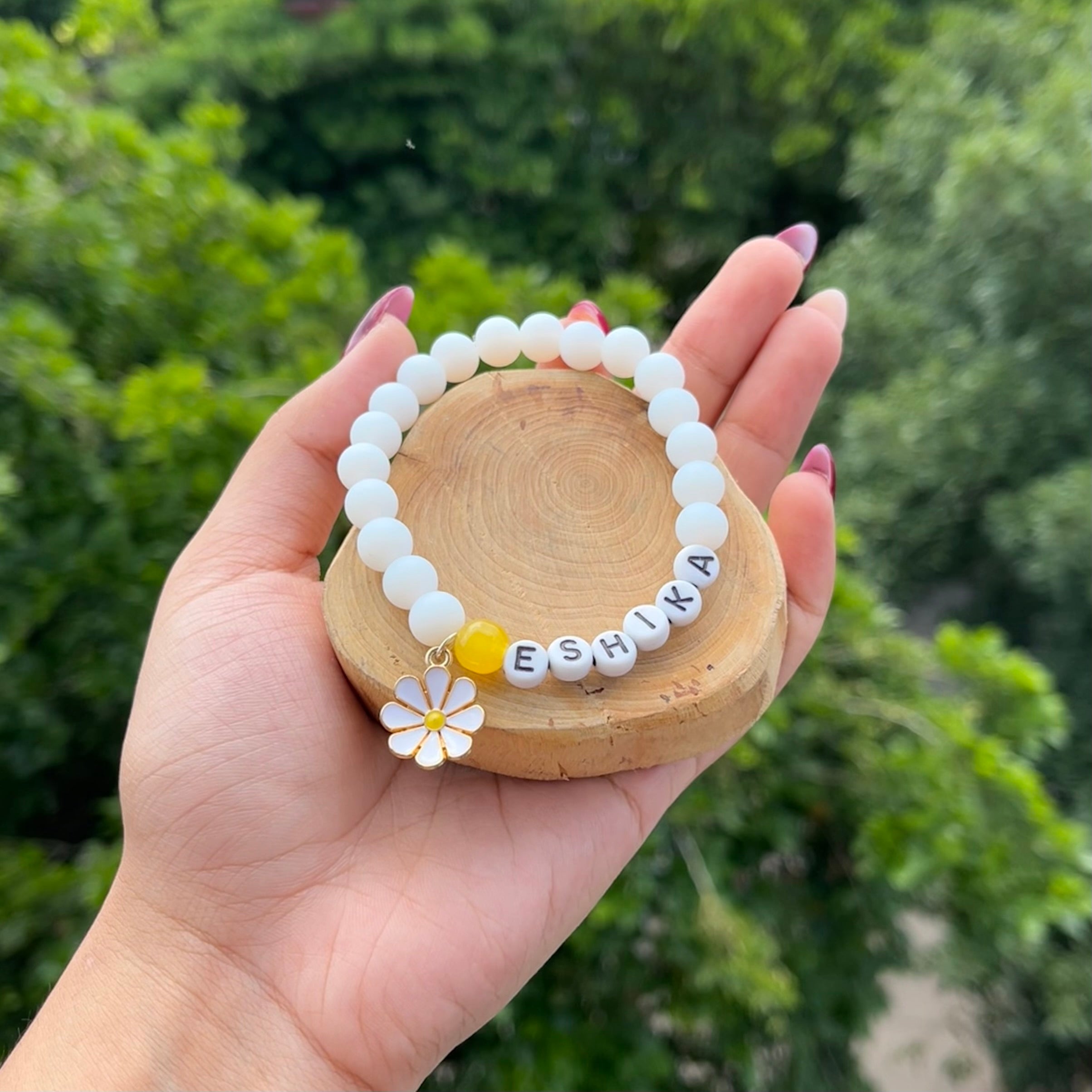 Custom Daisy Bracelet