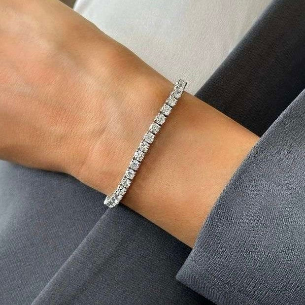 Silver Tennis Bracelet