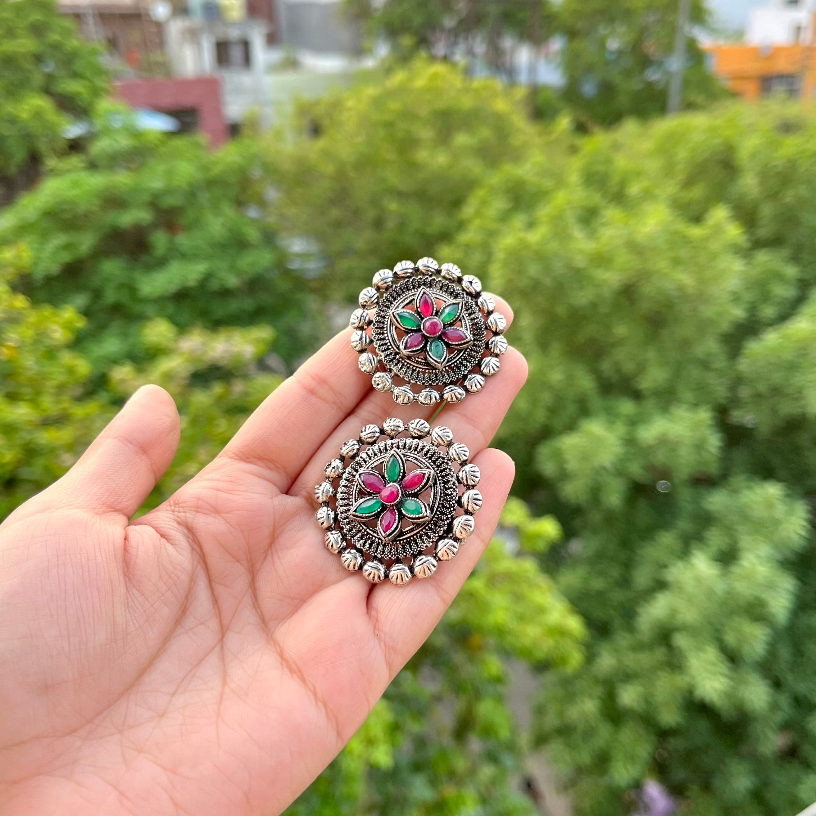 Palak Ethnic Earrings