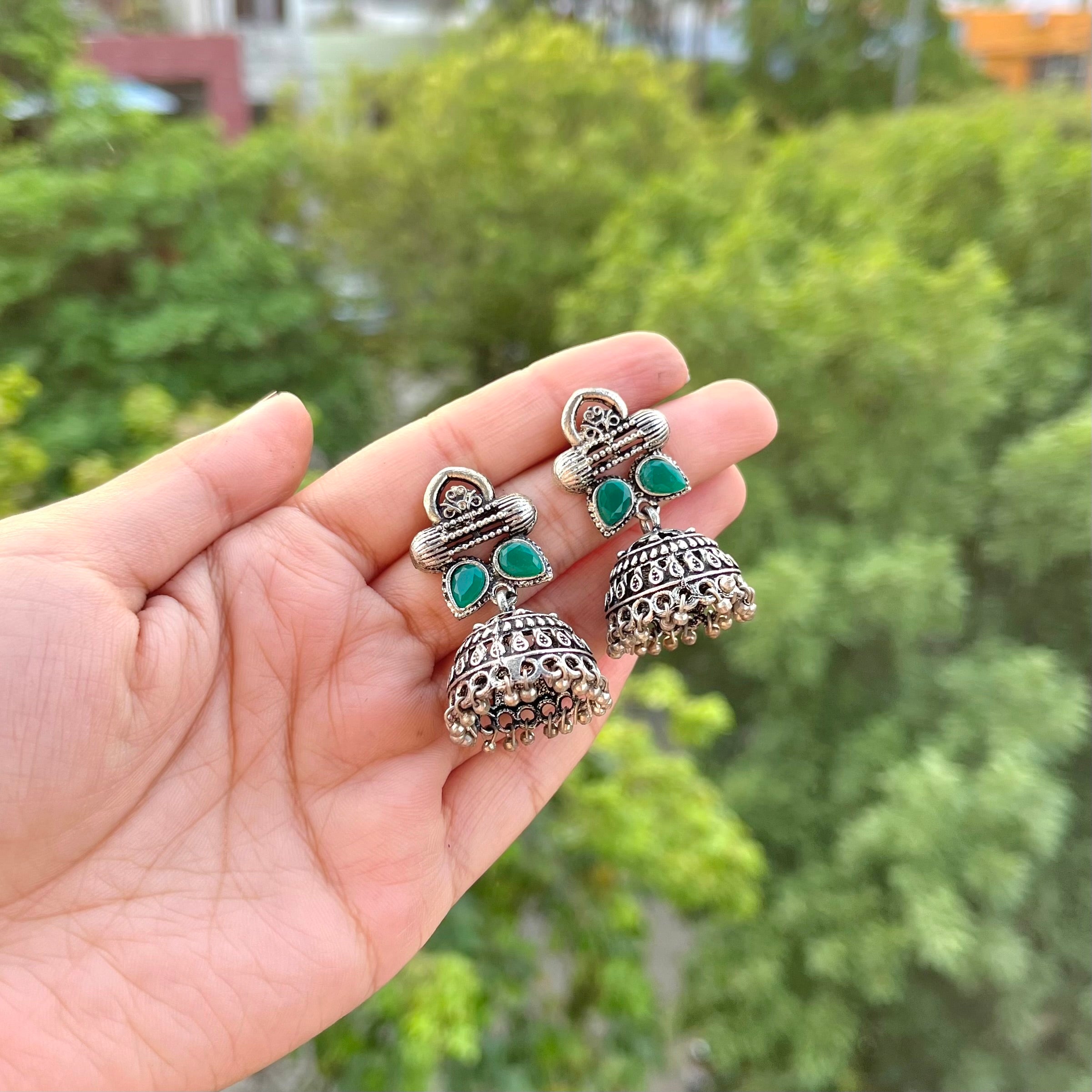 Tanisha Ethnic Earrings - Image 3