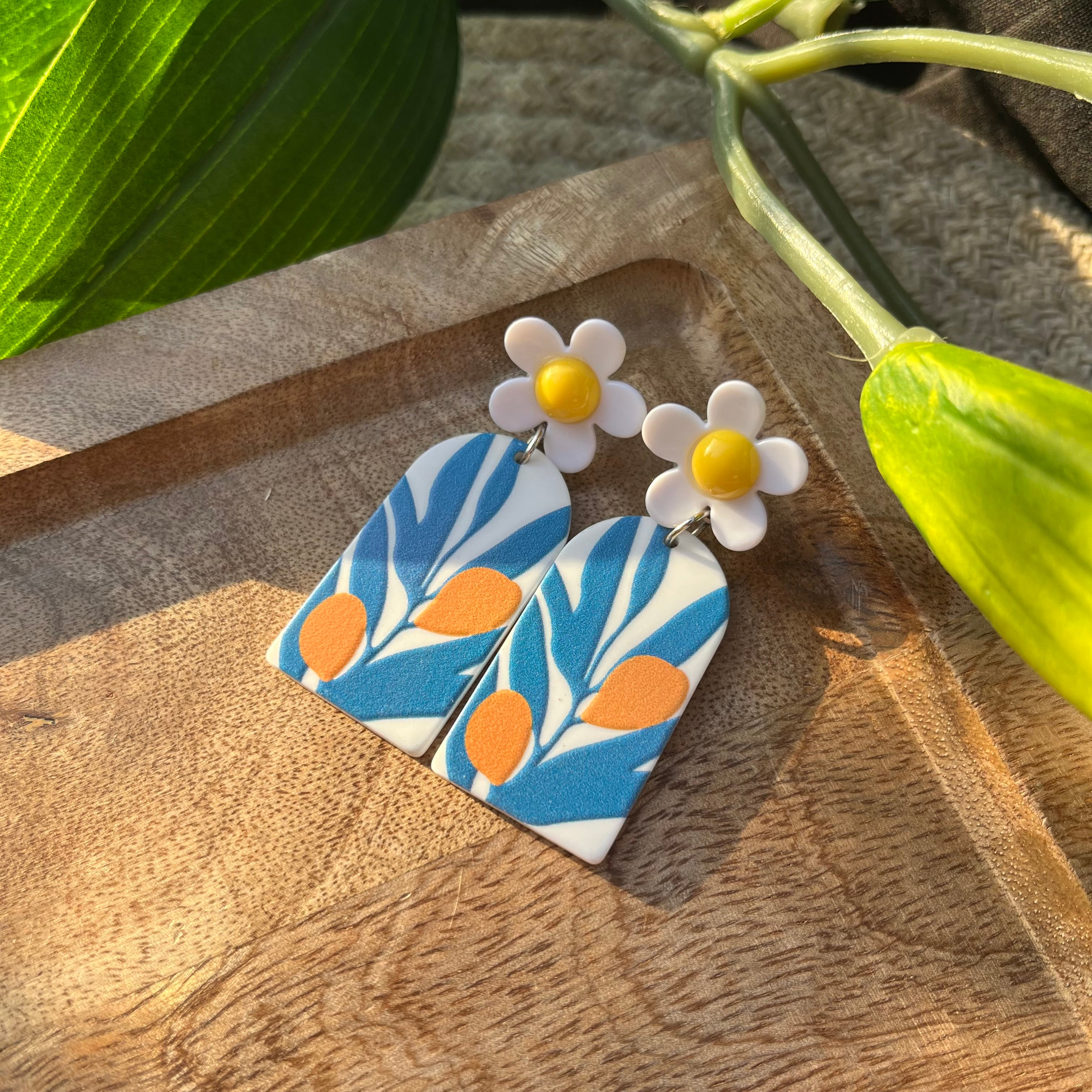 Tulips & Daisy Earrings