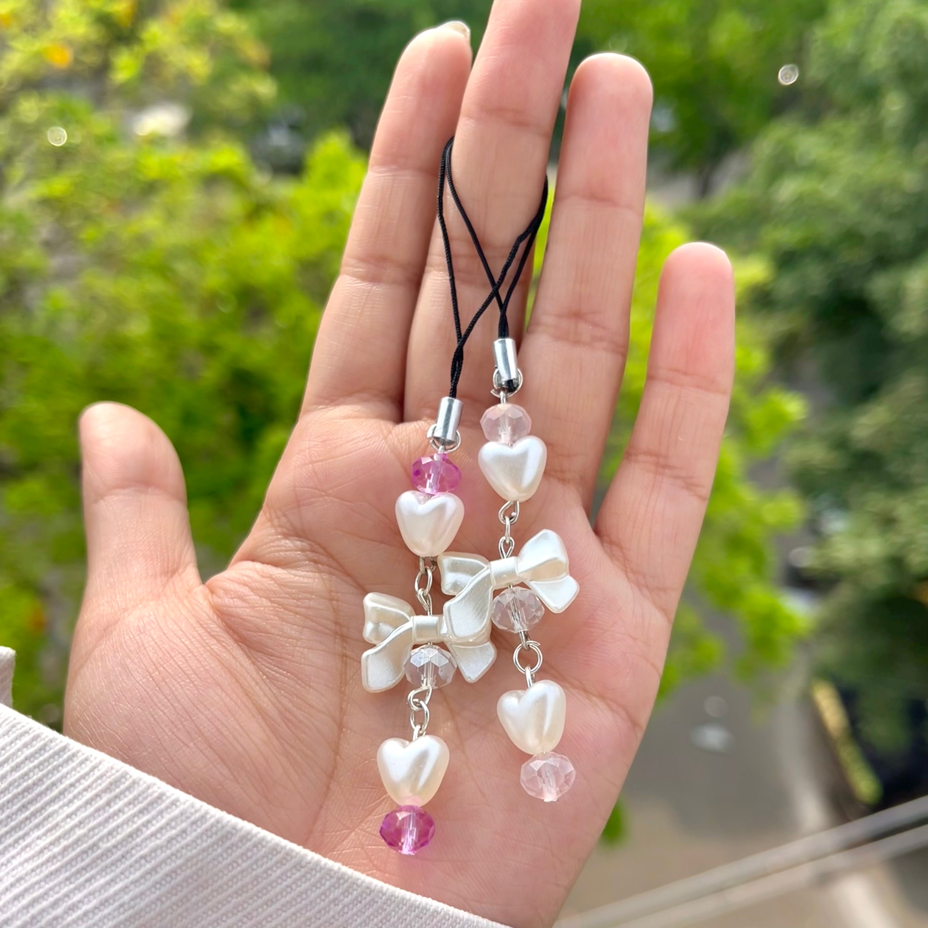 Rhinestone Phone Charm