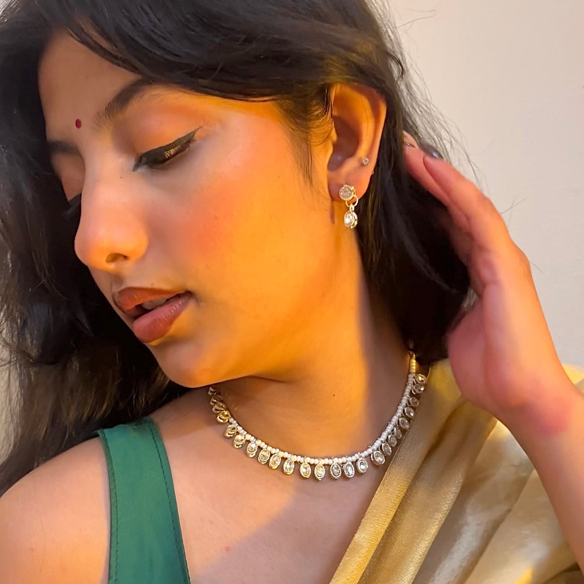 Padmani Choker & Earring Set - Image 2