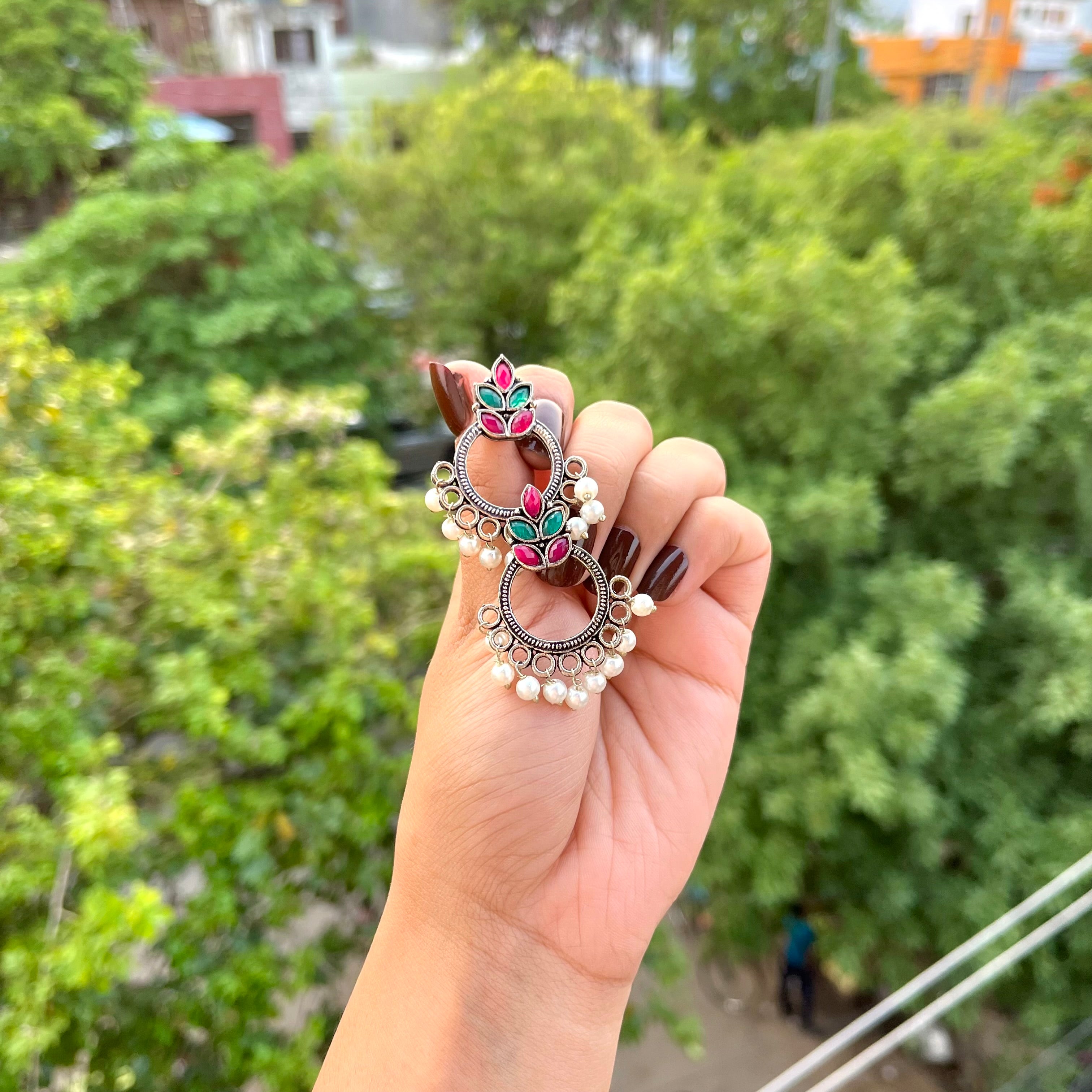 Ashi Ethnic Earrings