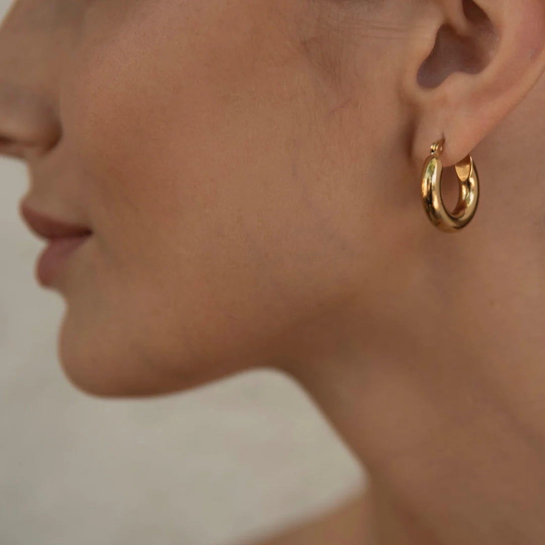 Mini Chunky Hoops - Image 2