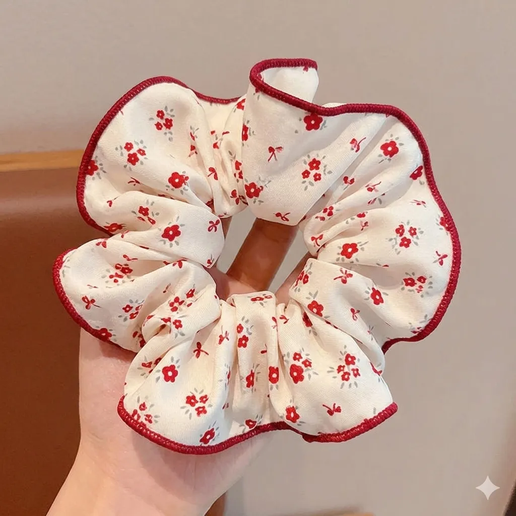 Lover Floral Scrunchie 