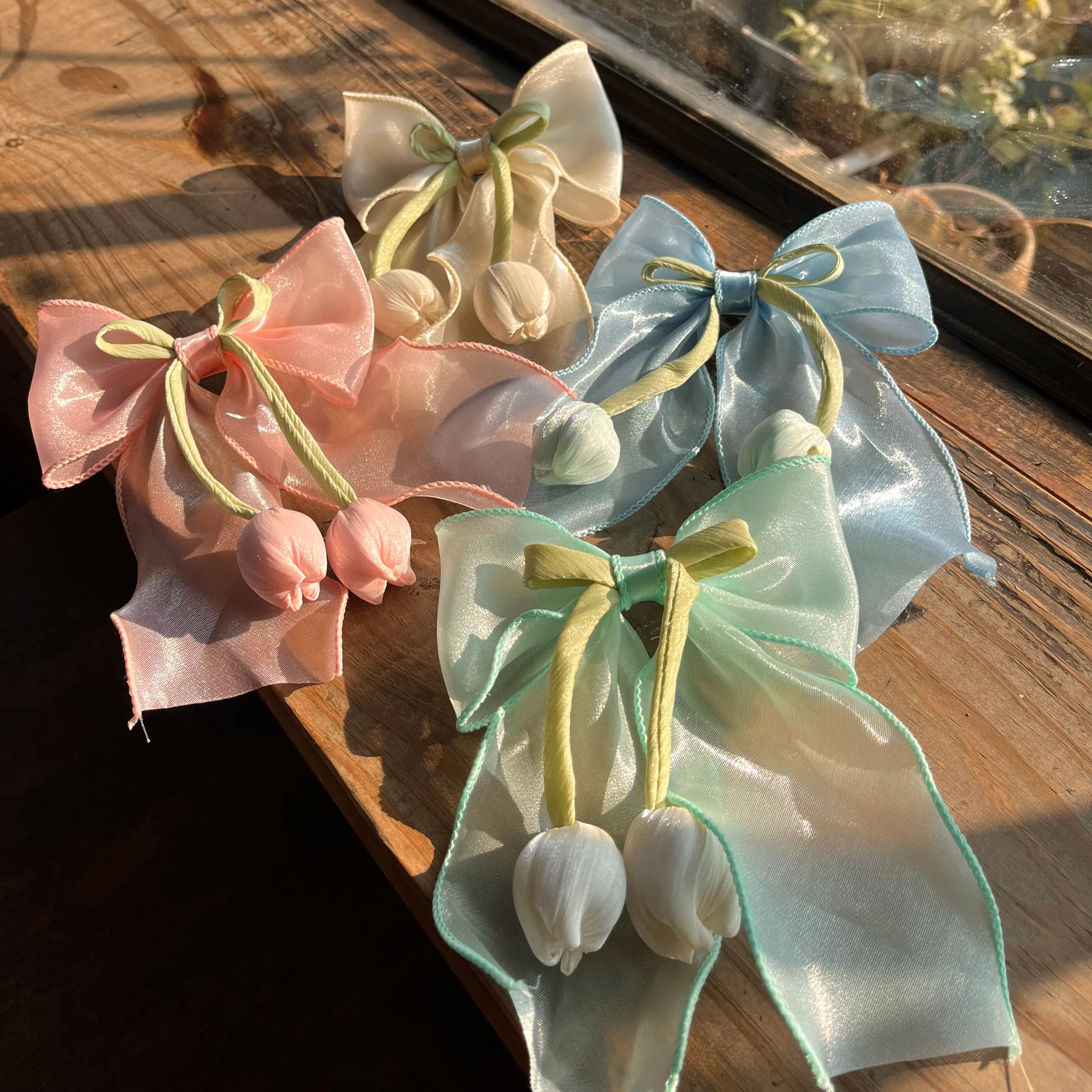 Premium Organza Tulip Bow  duplicate - Image 2