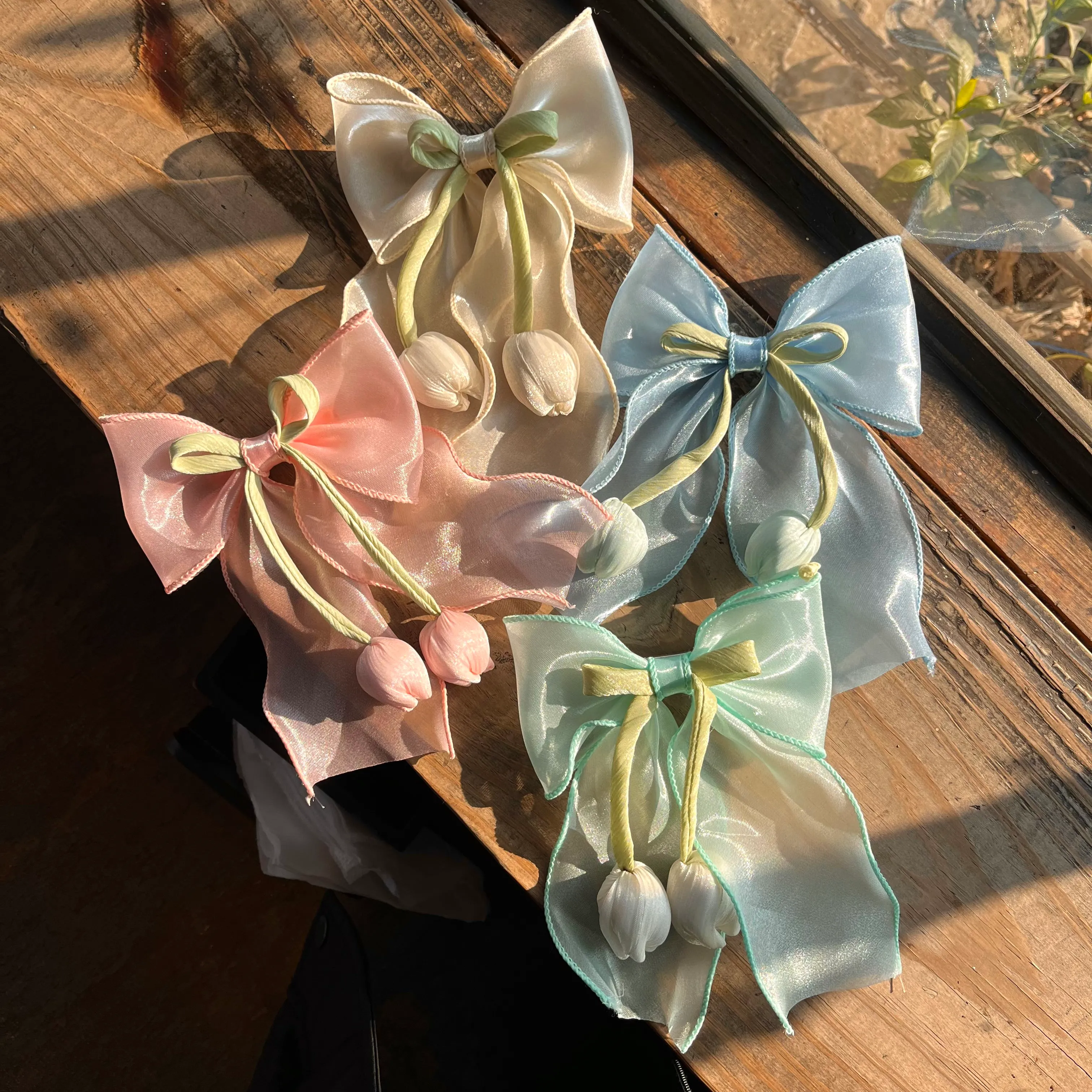 Premium Organza Tulip Bow  duplicate