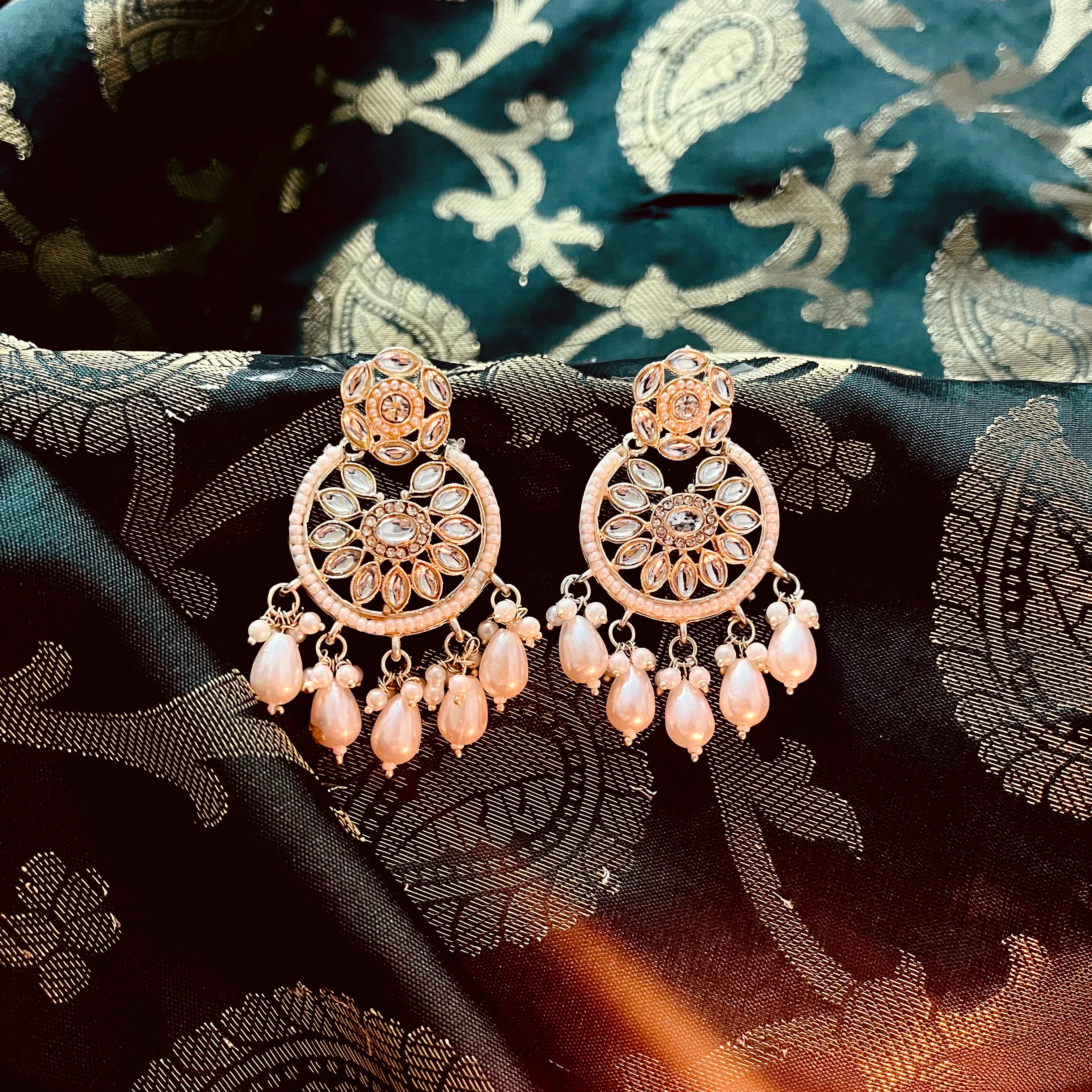 Meher Pearl Drop Earrings