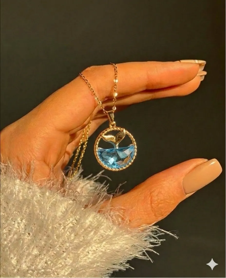 Wave Pendant Golden - Image 2