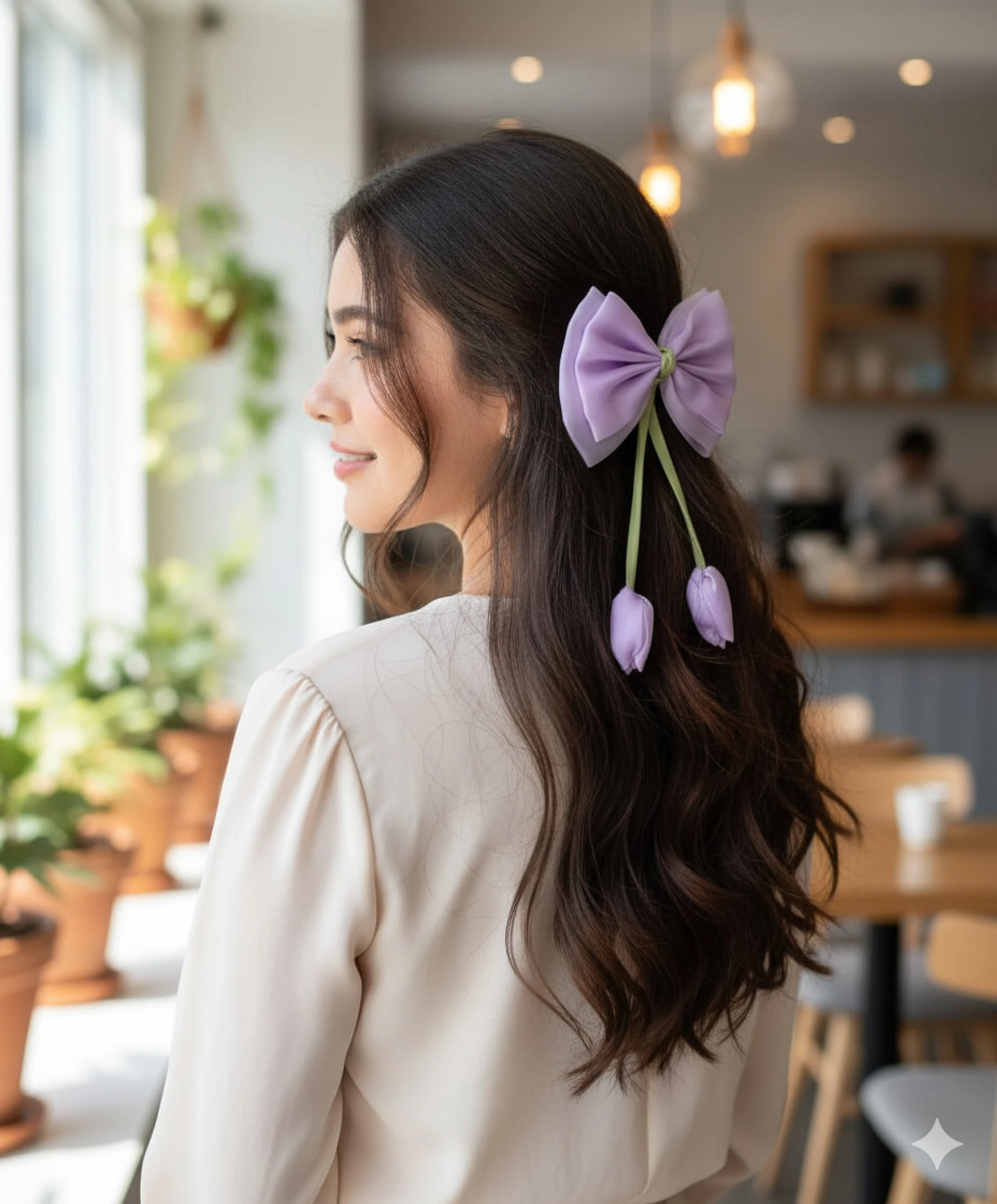 Organza Tulip Bow  - Image 5