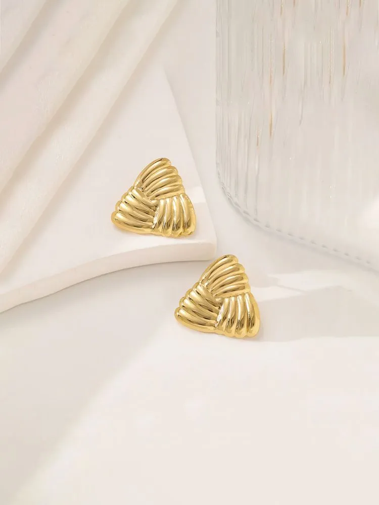 Trios Anti-Tarnish Earrings  - Image 2