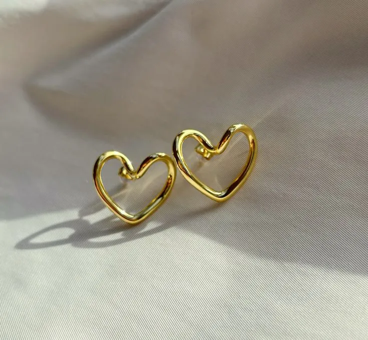 Heart Anti-Tarnish Earrings - Image 2