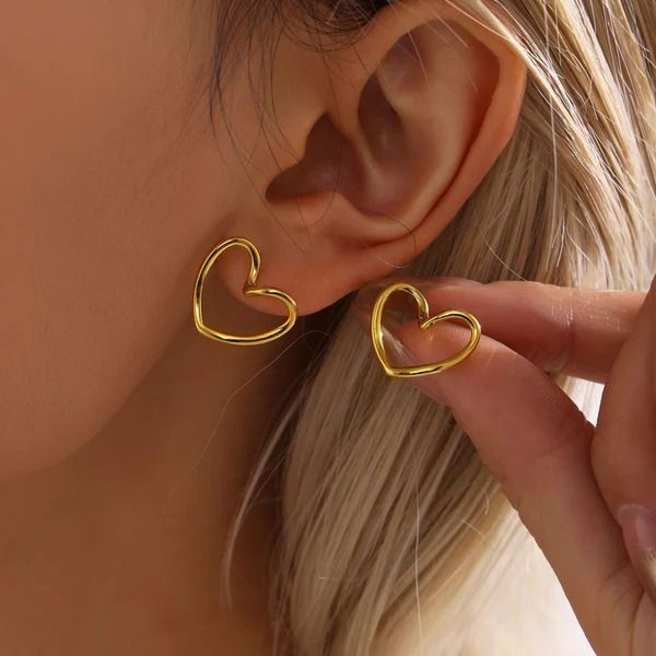 Heart Anti-Tarnish Earrings