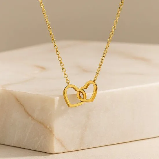 Dual Heart Pendant - Image 2