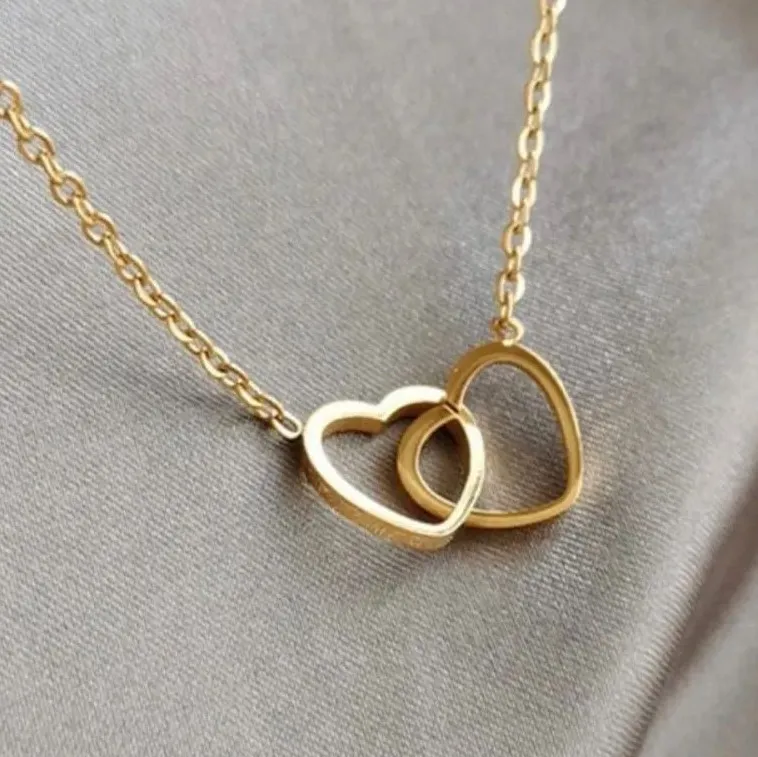 Dual Heart Pendant - Image 3